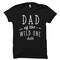 daughter to father gift. Dad Shirt for Dad Gift Dad T-Shirts Dad to Be Shirt Dad to be Gift New Dad Shirt Dad of the Wild One product 1